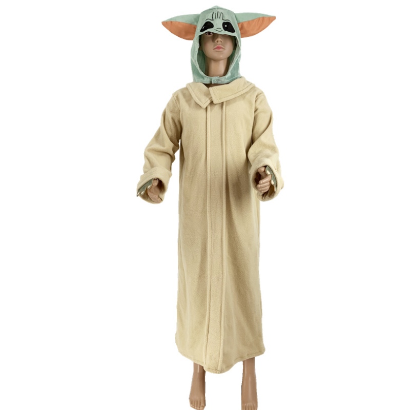 Yoda Master Cosplay Anime Clothing Yoda Baby Stage Performance kostuum 2022