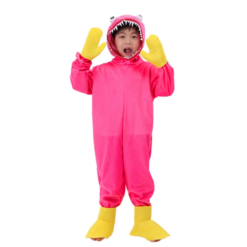 2022 Steam Poppy's Play Time Hugg Y en Wuggy Kids Costume Children Performance For Boy