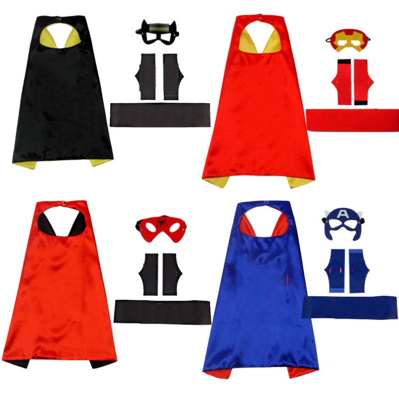 Toys Boys Superhero Capes Boy Gifts Boys Cartoon Kleedkostuums voor kinderen 3-10 jaar oud