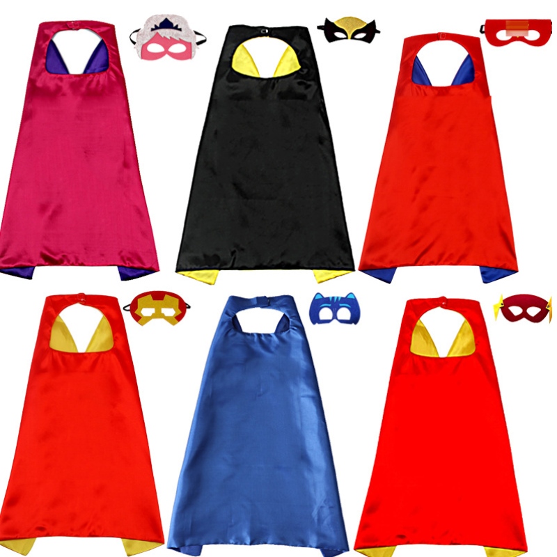 Toys Boys Superhero Capes Boy Gifts Boys Cartoon Kleedkostuums voor kinderen 3-10 jaar oud