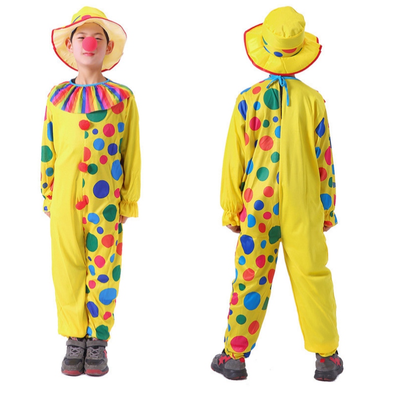 Halloween Children Kostuum Clown Kostuum Kindergarten Cosplay Kostuum