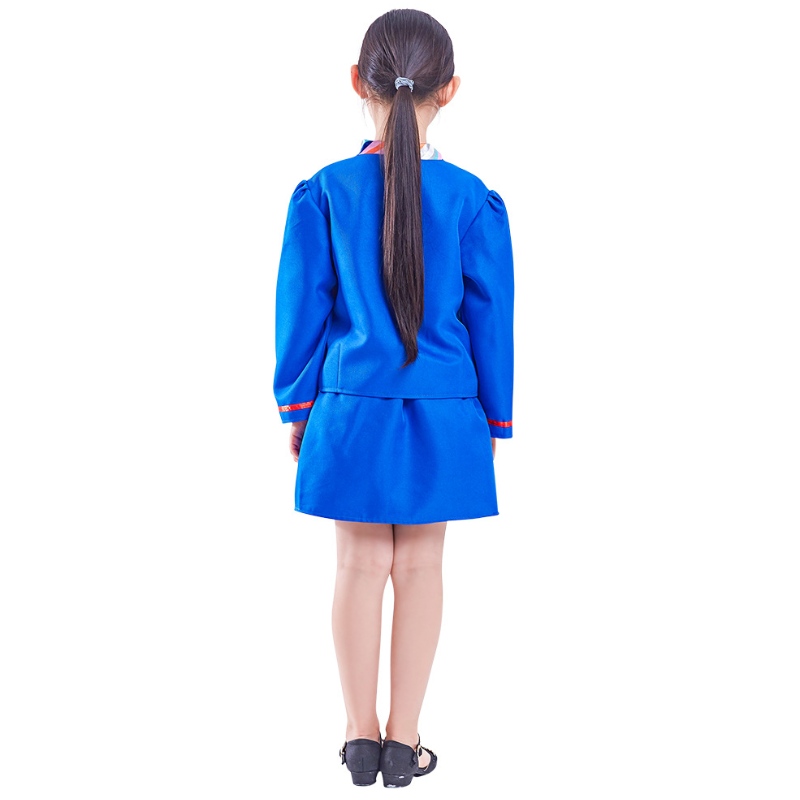 Children's Performance Costume stewardess uniform professioneel uniform Halloween cosplay kostuum