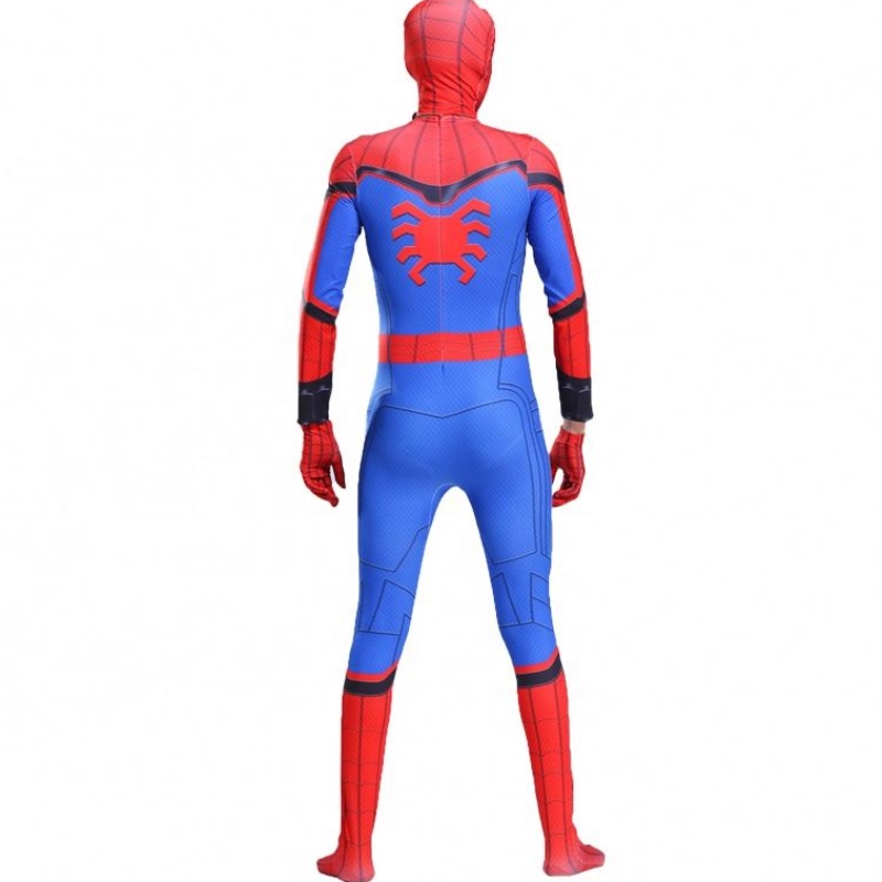 TV Movie Game Bodysuit Ouderkinderen Parallel Universe Black Spider Jumpsuit Adult Anime Cosplay Spiderman Halloween-kostuum