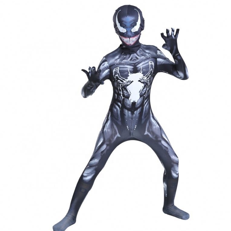 Verschillende film Superhero Halloween Cosplay kostuum voor volwassenen&kids Spiderman Venom jumpsuit