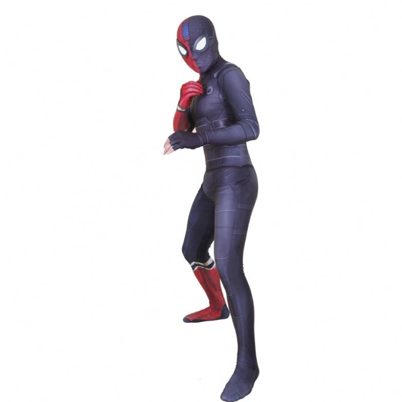 Spandex Stealth Superhero Amazing Spider Man Jumpsuit Halloween Cosplay Sets Spider Man kostuum voor mannen&kids