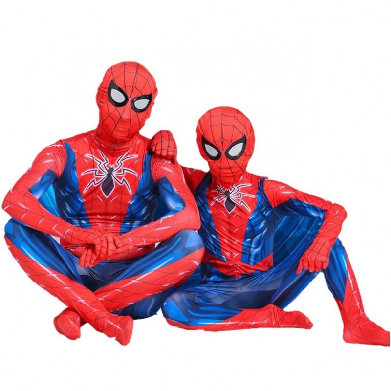 3D -print polyester panty's voor kinderen Halloween Party Cospida Spiderman -kostuum met masker