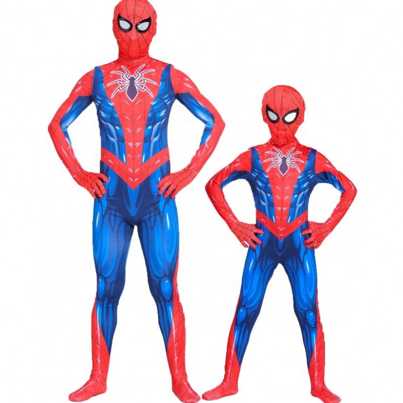 3D -print polyester panty's voor kinderen Halloween Party Cospida Spiderman -kostuum met masker