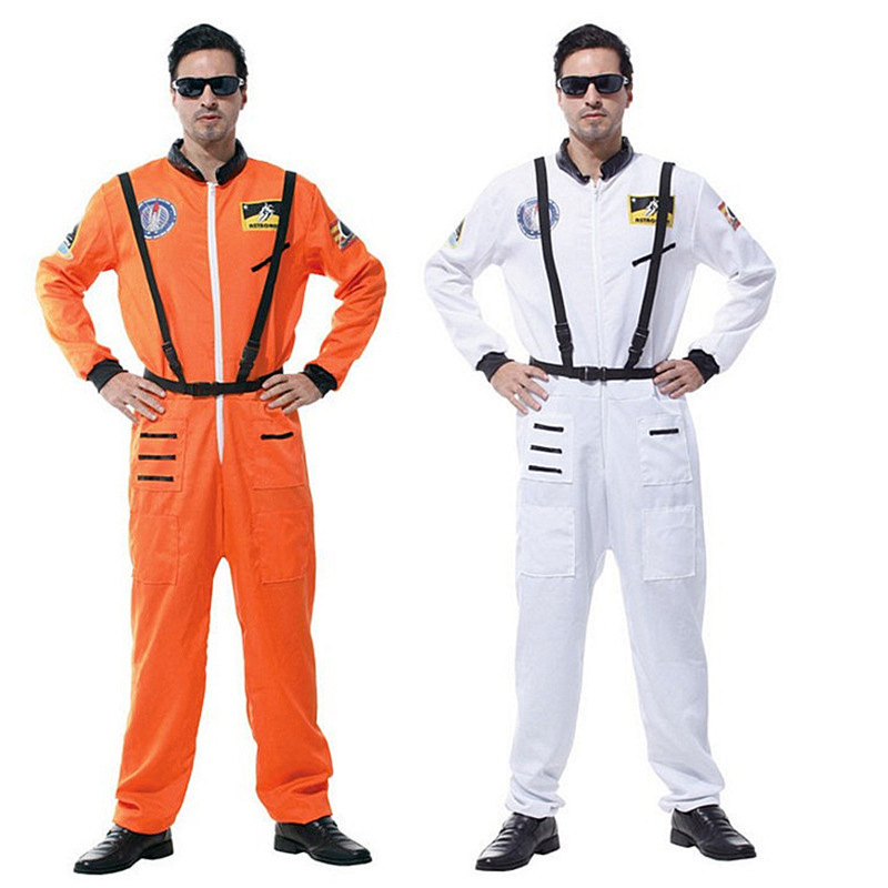 2022 HOT2022 Hot Sale Halloween -kostuums voor man Astronaut Spacesuit Oranje en wit kostuum Cosmonaut Cosplay Cosplay Costumes Sale Halloween kostuums voor man Astronaut Spacesuit Oranje en wit kostuum Cosmonaut Cosplay Cosplay kostuums