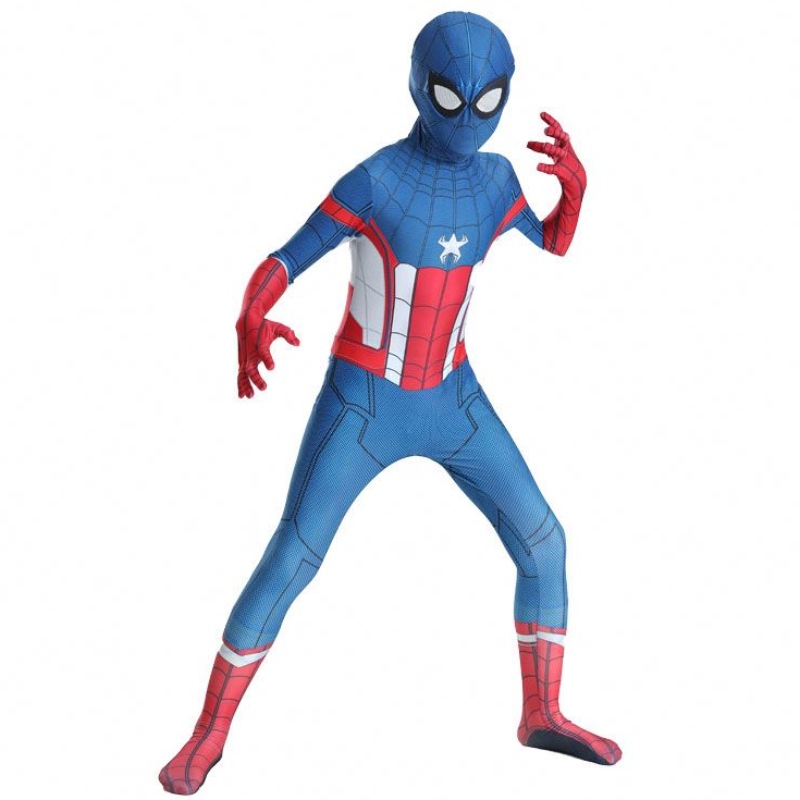 Hottest Halloween Party Kids&adults TV&movie Superhero Cosplay Factory Direct aanbod Anime Amazing Spider-Man-kostuum met masker