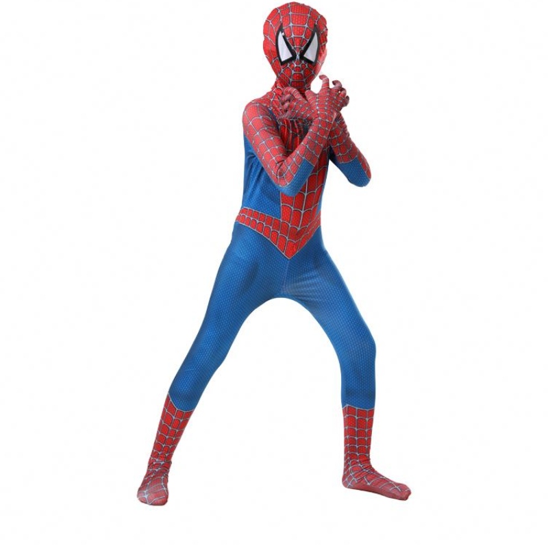 Hot Sale Halloween Party Kids&adults TV&movie Superhero Jumpsuit Roleplay Factory Direct Supply Anime Amazing Spiderman Costume