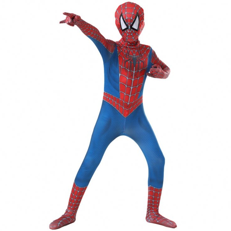 Hot Sale Halloween Party Kids&adults TV&movie Superhero Jumpsuit Roleplay Factory Direct Supply Anime Amazing Spiderman Costume