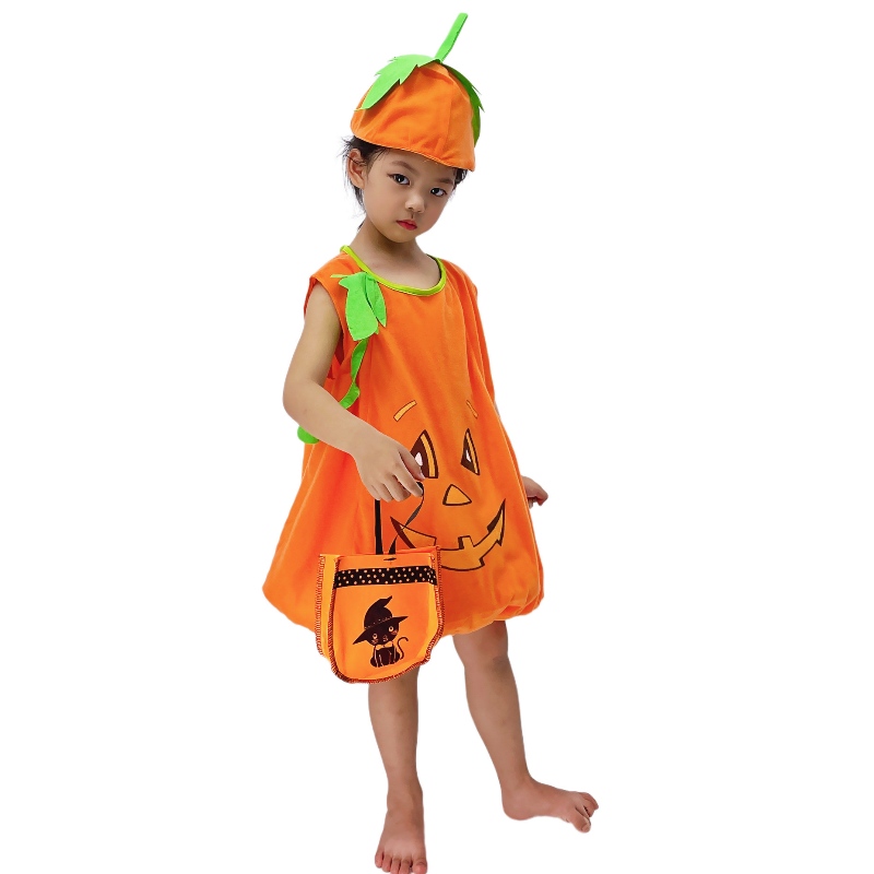 Tweedops Halloween Party Lovely Pumpkin Cosplay Kostuum Baby Kids Fancy Dress Stage Performance Pak