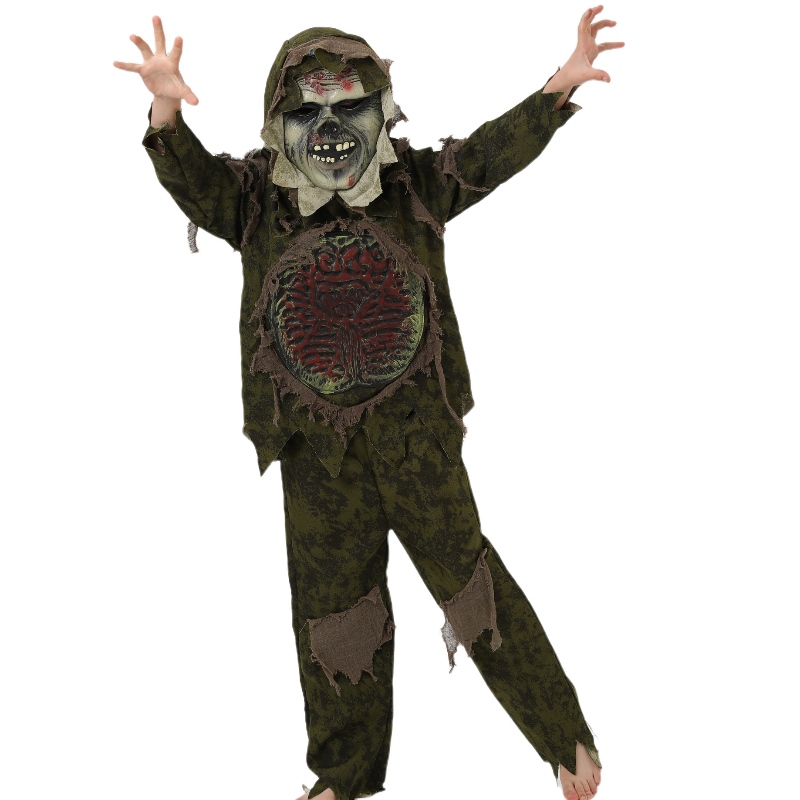 Halloween Monster Nieuwigheid Kleding Cosplay Jumpsuit Costume Outfit voor meisjesjongens