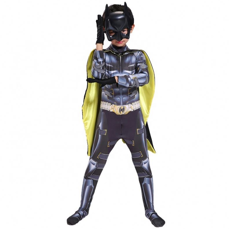 TV&movie superheld actie figuur Halloween feest jumpsuit bat performance man slijtage voor kinderen mannetje