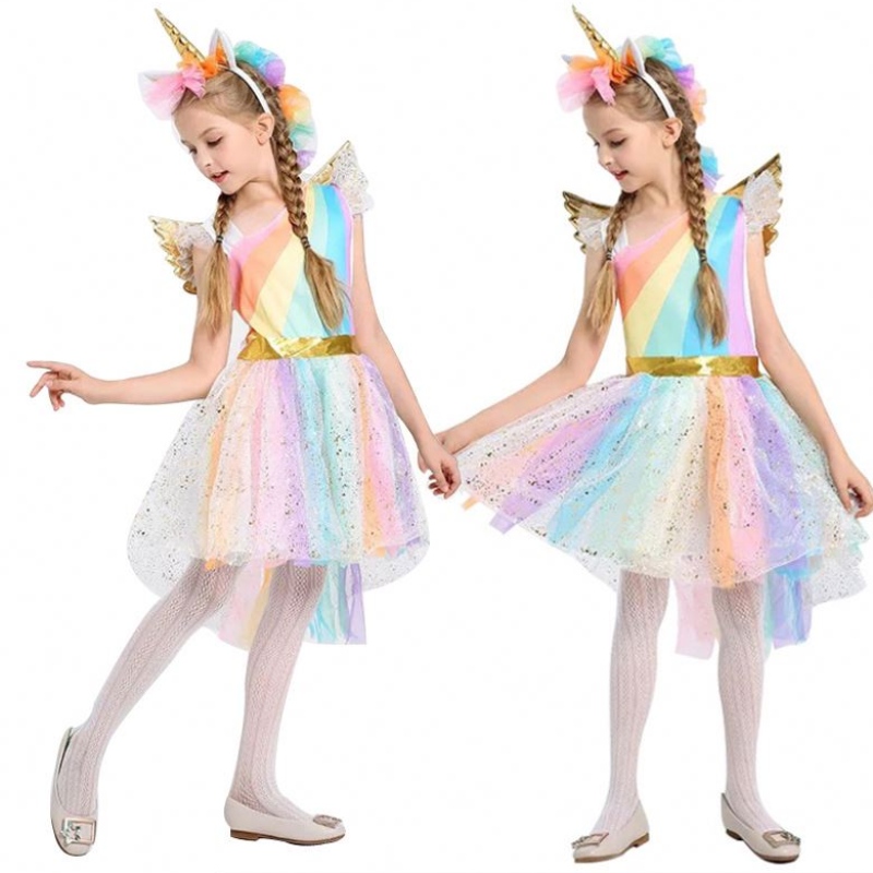 Baige meisjes wonder vrouw kostuum Halloween set prinses feestjurk Ladybug Kids kostuum