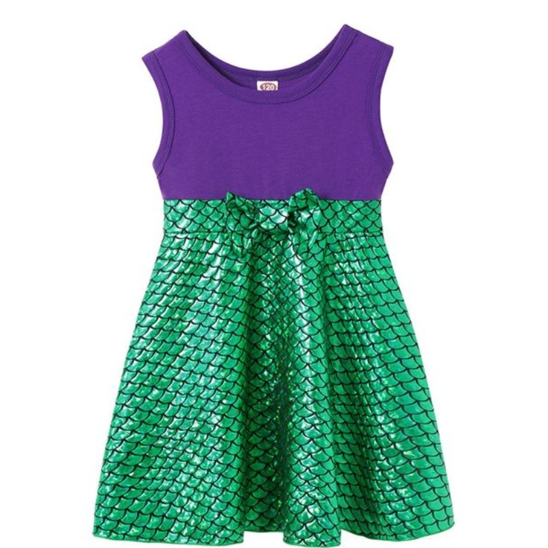 Dressy Princesses Collection Dress voor meisjes elda&anna feest dragen zomer zachte katoenen kleding zomer een lijn jurken kinderen outfits