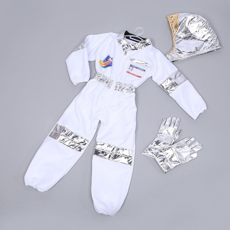 Boy Girl Halloween kostuum jumpsuit cosplay astronaut kostuum voor kinderen HCBC-025