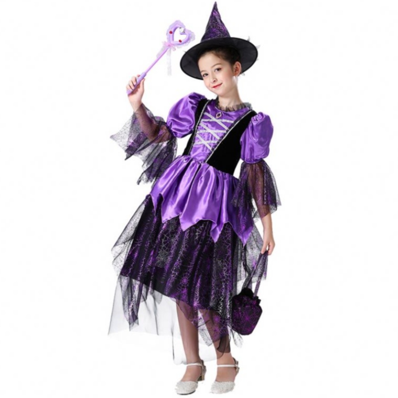 Groothandel Halloween Kids kostuums voor meisjes verjaardagsfeestje cosplay Halloween kostuums voor kinderen meisjes Halloween -jurk meisjes