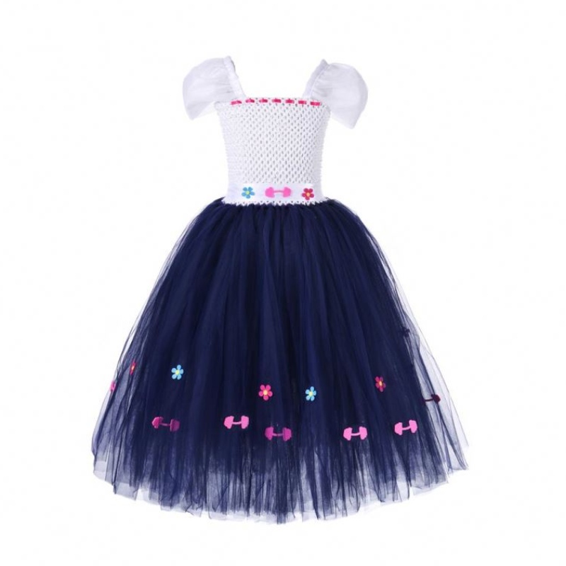 Zomer populaire Luisa Madrigal Cosplay Outfits Baby Girl Frock Dress Princess -kostuums