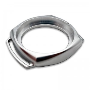 CNC bewerkingsonderdelen aangepaste freesgepolijst roestvrijstalen aluminium onderdelen koperen onderdelen CNC -hoes