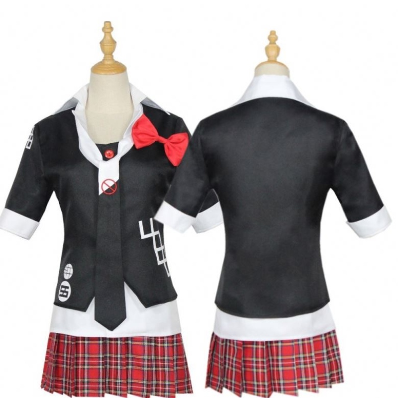 Danganronpa Enoshima Junko Uniform Comic Con Cosplay kostuums Halloween Stage Christmas Costumes