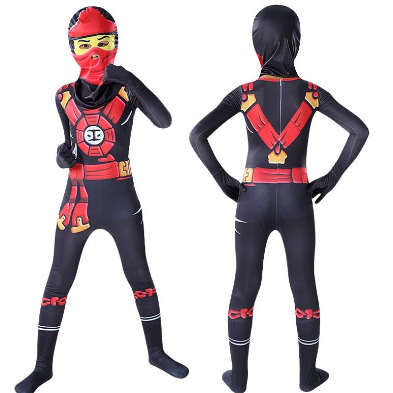 Halloween kostuumleveranciers groothandel Japanninja bodysuit cosplay kostuums