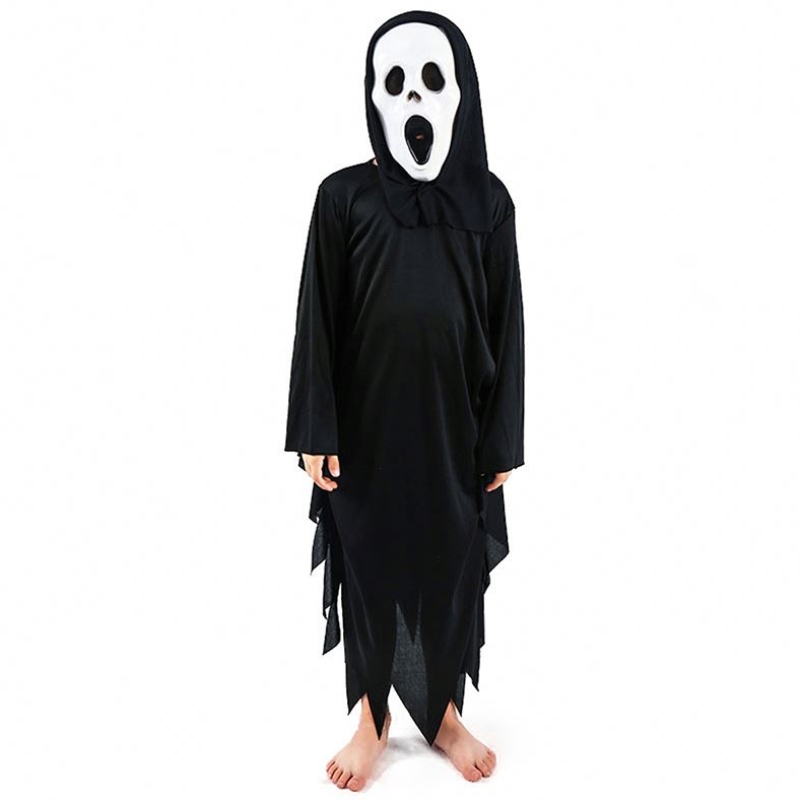 Halloween Scary Cosplay Pak Boys Creepy Phantom Dress Up Ghost Costume Halloween HCVM-003