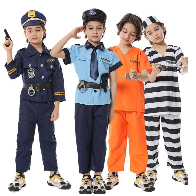 Halloween Dress Up Policeman doet alsof Play Set Kids Police kostuum voor jongens HCBC-005