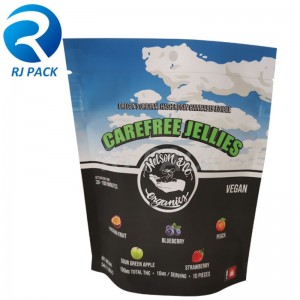 100% recyclebare stand -up zakje met kinderbestendige ritssluiting