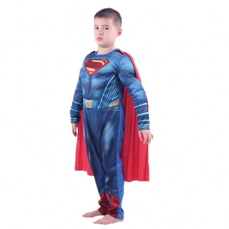 Halloween Cosplay Party Fancy Dress Kids Super Hero Superhero Spierkostuum Kinderen Super Man Kleding