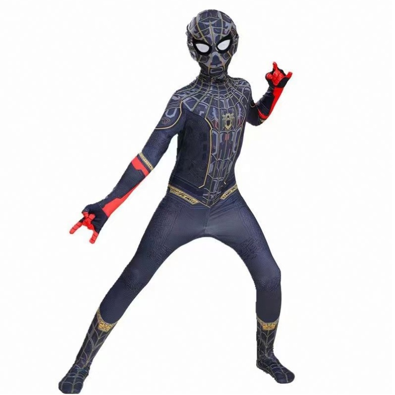 Kinderkostuum compatibel superheld kostuum -zakken kinderen Halloween cosplay kostuums 3D -stijl Spiderman Suit voor kinderen