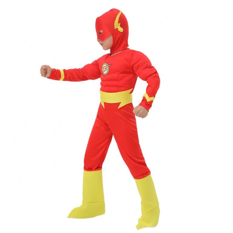 Halloween kostuum Fancy Kids Fantasy Comics Carnival Party Halloween Flashman Cosplay kostuums