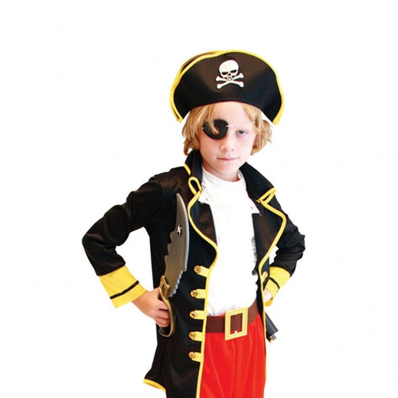 Kinderjongens piratenkostuumcosplay set voor kinderen carnaval feestjurk kinderen