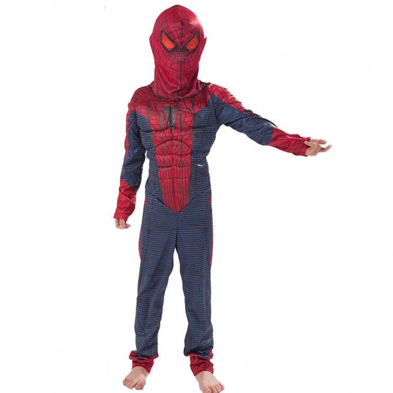 Kind jongen geweldige spidermovel personage klassieke spier marvel fantasy superh