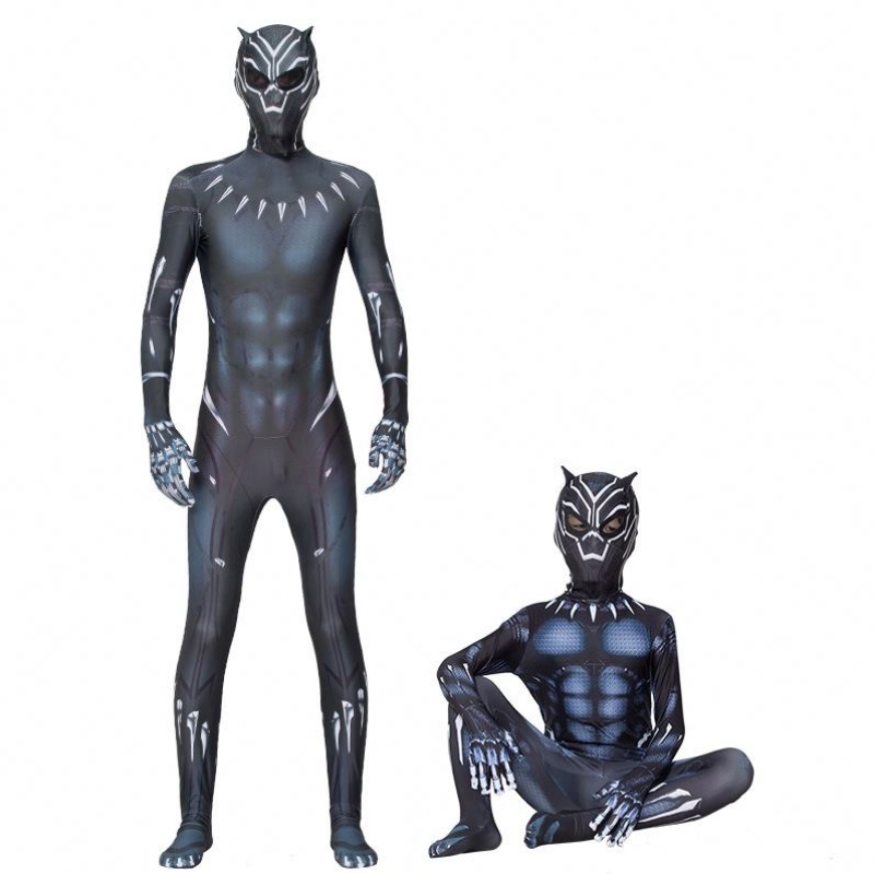 Black Panther t \\ 'challa cosplay kostuum volwassen cosplay kostuum