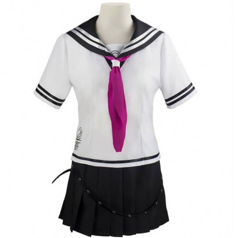 Anime super dangan ronpa 2 danganronpa ibuki mioda jurk uniform cosplay kostuum