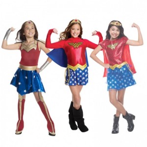 Kids Super Cosplay Kostuums Super Girls Jurk Superwoman Dress Super Halloween -kleding