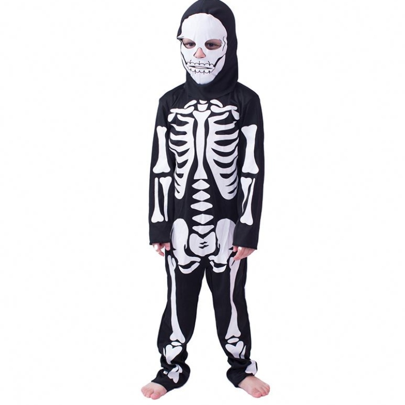 Halloween kinderen kostuums cos maskerade kostuums voor mannen en vrouwen schedel skelet spook kleding horror kleding kostuums