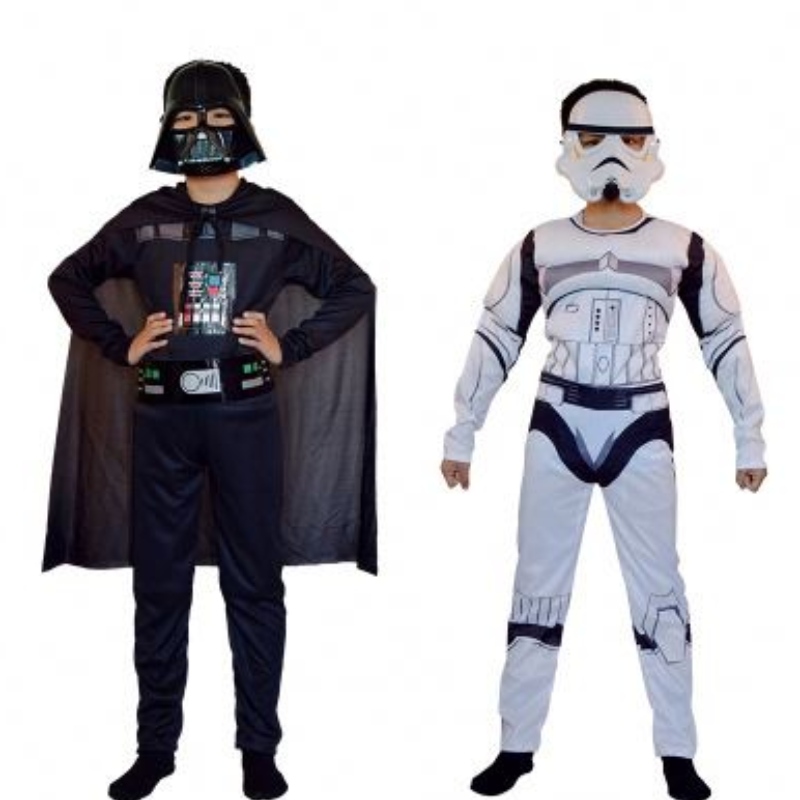 Windranger, Kids full set pak met masker, Pak storm-trooper kostuum cosplay Darth Vader