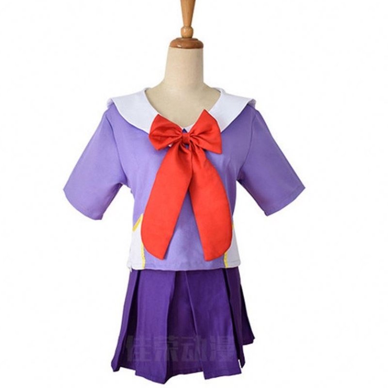 Anime 2e Mirai Gasai Yuno Lolita Sailor Cosplay Kostuum Loli Bow korte rokpruik 80 cm voor vrouwen