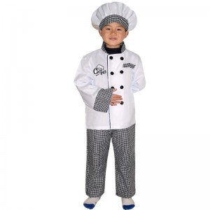 Nieuwe stijl Kids Chef Kostuum Halloween Party Cosplay Clothing Role Play Girl \\\\ \'s and Boy \\\\\'s Chef Apron Costume