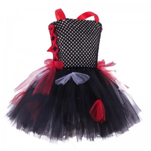 Peuter kinderen schattige tutu jurk kostuum Halloween zombie cosplay voor meisjes