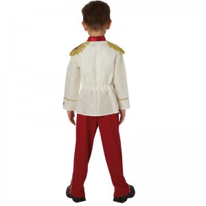 Prince Charming Costume Prince Kleed Medieval Royal Prince Outfit kostuum voor peuter kinderen jongens van 3-14 jaar oud