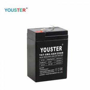 vrla batterij agm batterij 6v5.0ah oplaadbare loodzuur batterij