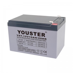 Factory Directe prijs 12V 10AH Diepe cyclus oplaadbare loodzuurbatterijen voor elektrische voertuigen