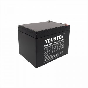 Multifunctionele oplaadbare diepe cyclus AGM Bike Battery 12V12Ah loodzuurbatterij