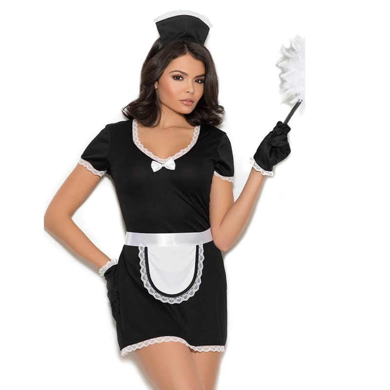 FLIRTY FRANSE MAID COSTUME