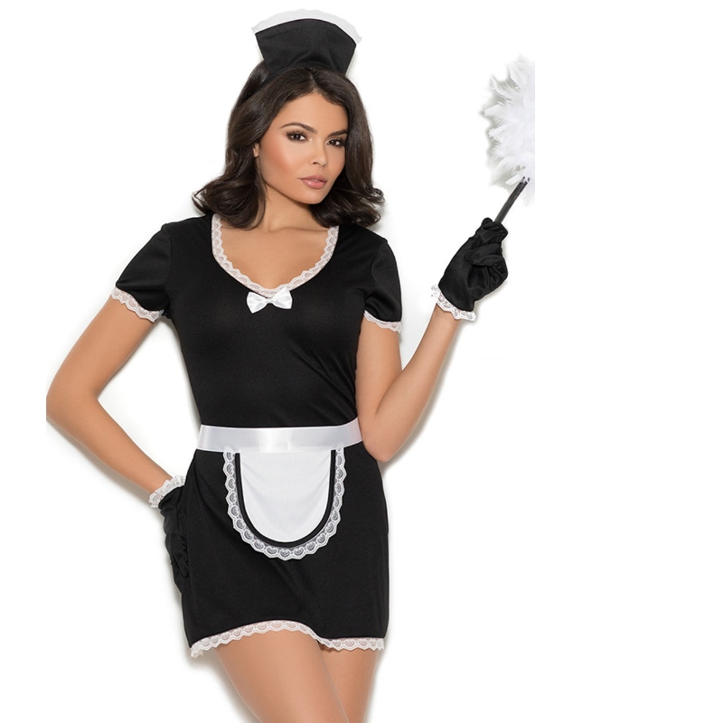 FLIRTY FRANSE MAID COSTUME