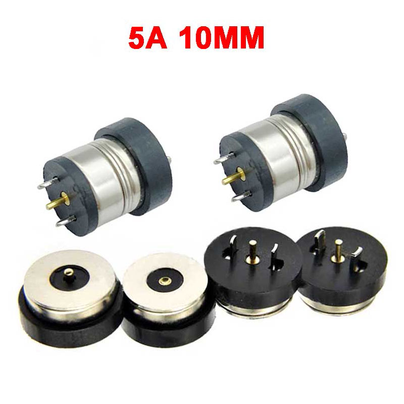 2pin/3pin/4pin/5pin/6pin Magnetische mannelijke vrouwelijke pogo pin connector voor LED