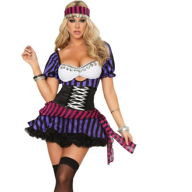 FORTUNE TELLER DIVA HALLOWEEN COSTUME